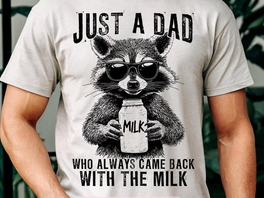 Just a dad who always came back with the milk