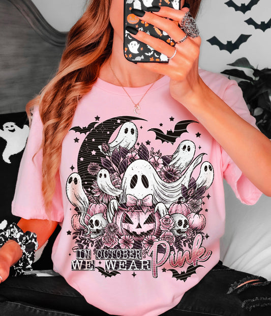 We wear pink in October!