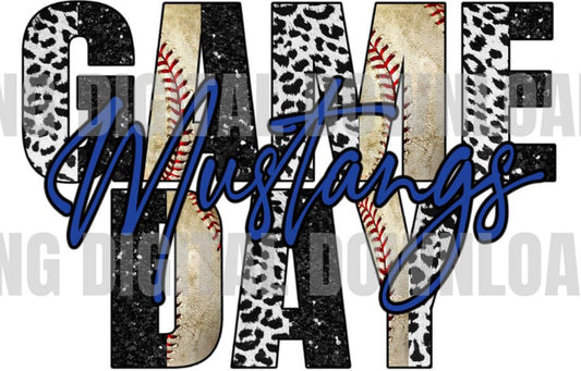 Mustangs Baseball Game Day