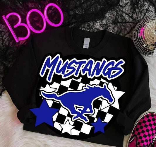 Retro Mustangs