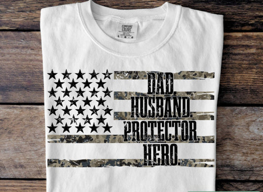 Dad Husband Protector Hero