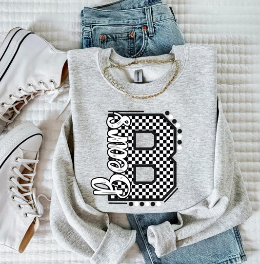 Checkered B Bears
